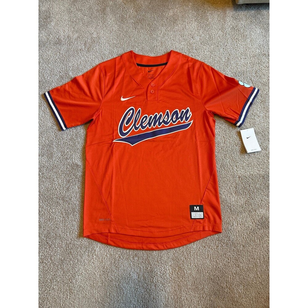 Clemson Tigers Men’s Nike NWT Baseball Jersey Size Medium